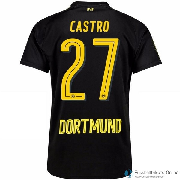 Borussia Dortmund Trikot Auswarts Castro 2017-18 Fussballtrikots Günstig